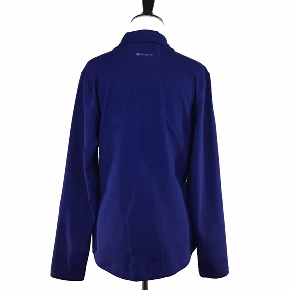 Champion Double Dry Zipper front Athletic Jacket L - Picture 5 of 7